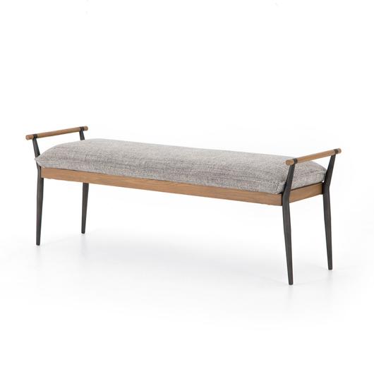 Charlotte Bench-Thames Raven by FOUR HANDS