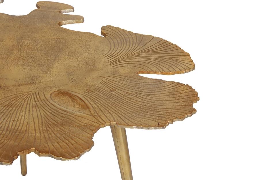 AMOEBA SIDE TABLE GOLD by Moes Home