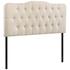 Elsa Full Upholstered Fabric Headboard In Ivory by Modway Furniture