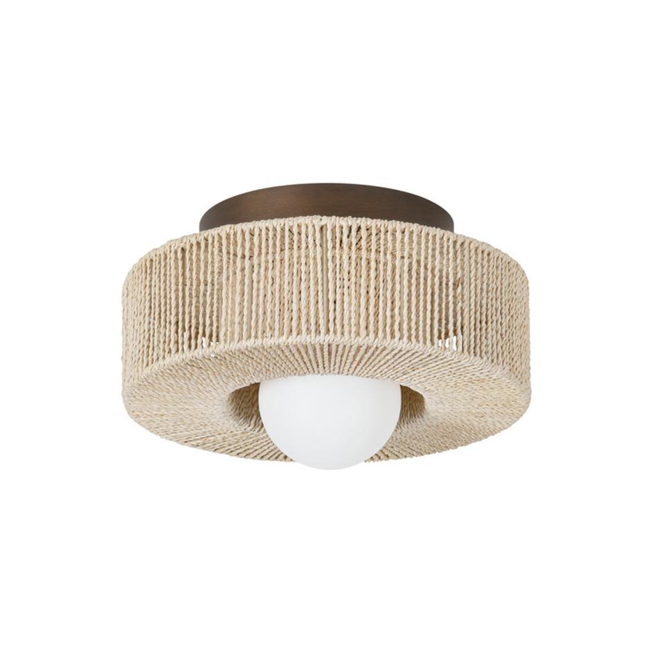 Coleman Flush Mount by Troy