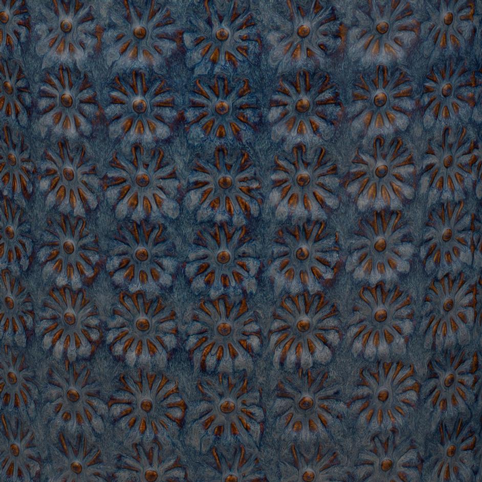 Wildflower Ceramic Side Table, Blue by Jamie Young