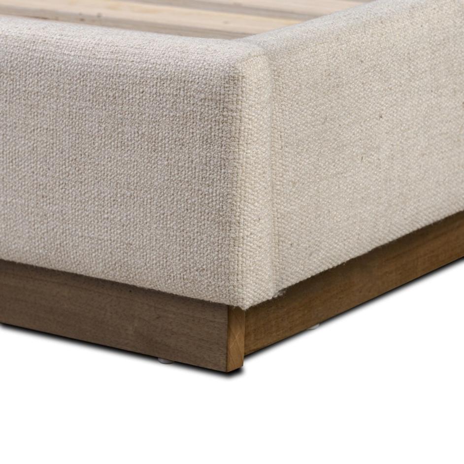 Montgomery King Bed - Thames Cream by Four Hands