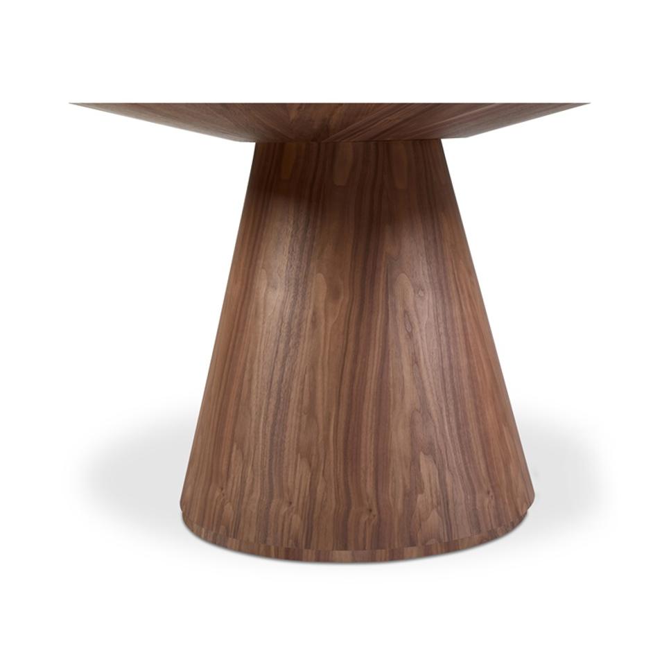 OTAGO DINING TABLE 54in ROUND WALNUT by Moes Home