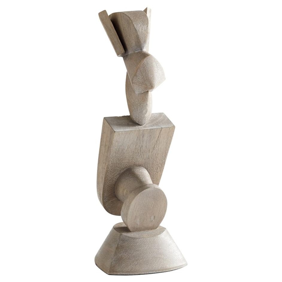 Protector Sculpture | Weathered Grey - Small by Cyan Design