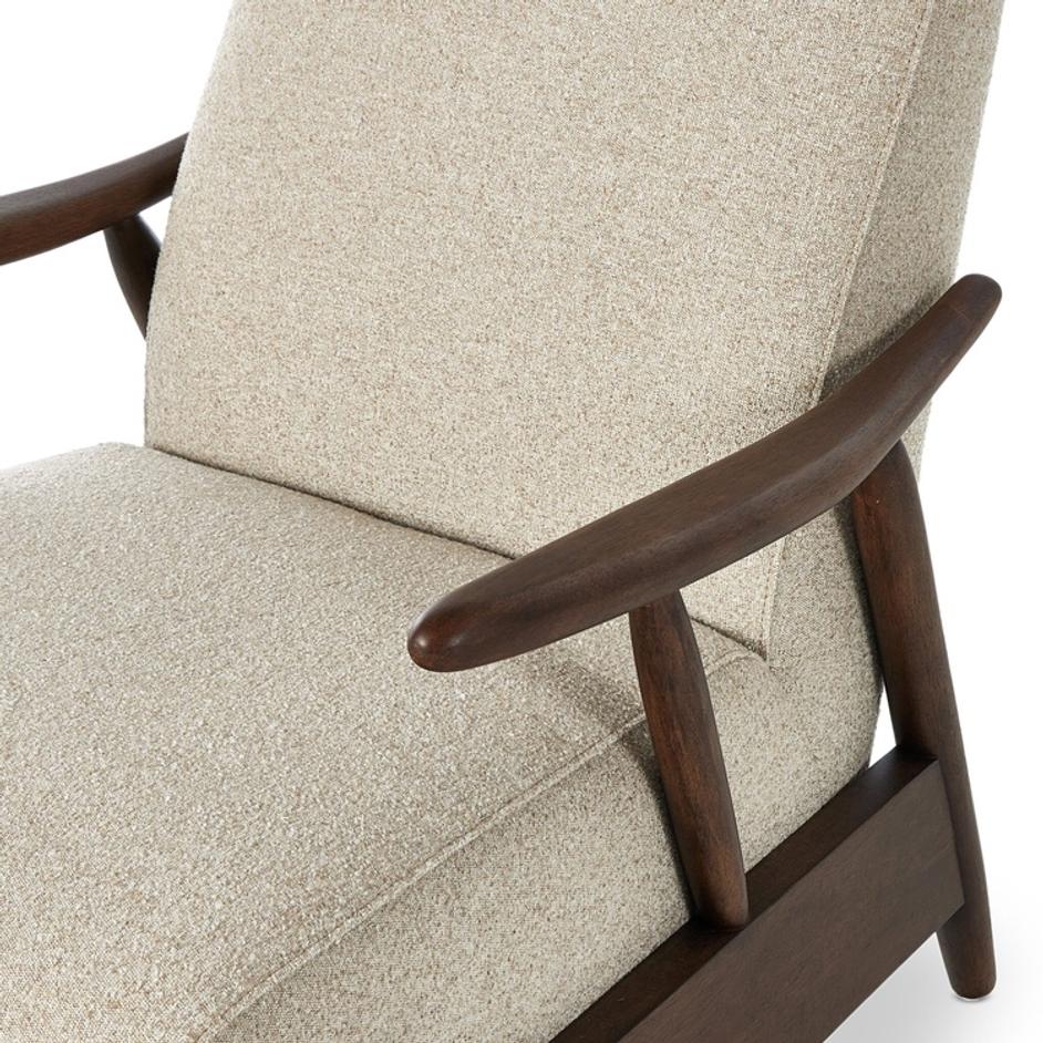 Jarvis Recliner - Weslie Flax by Four Hands