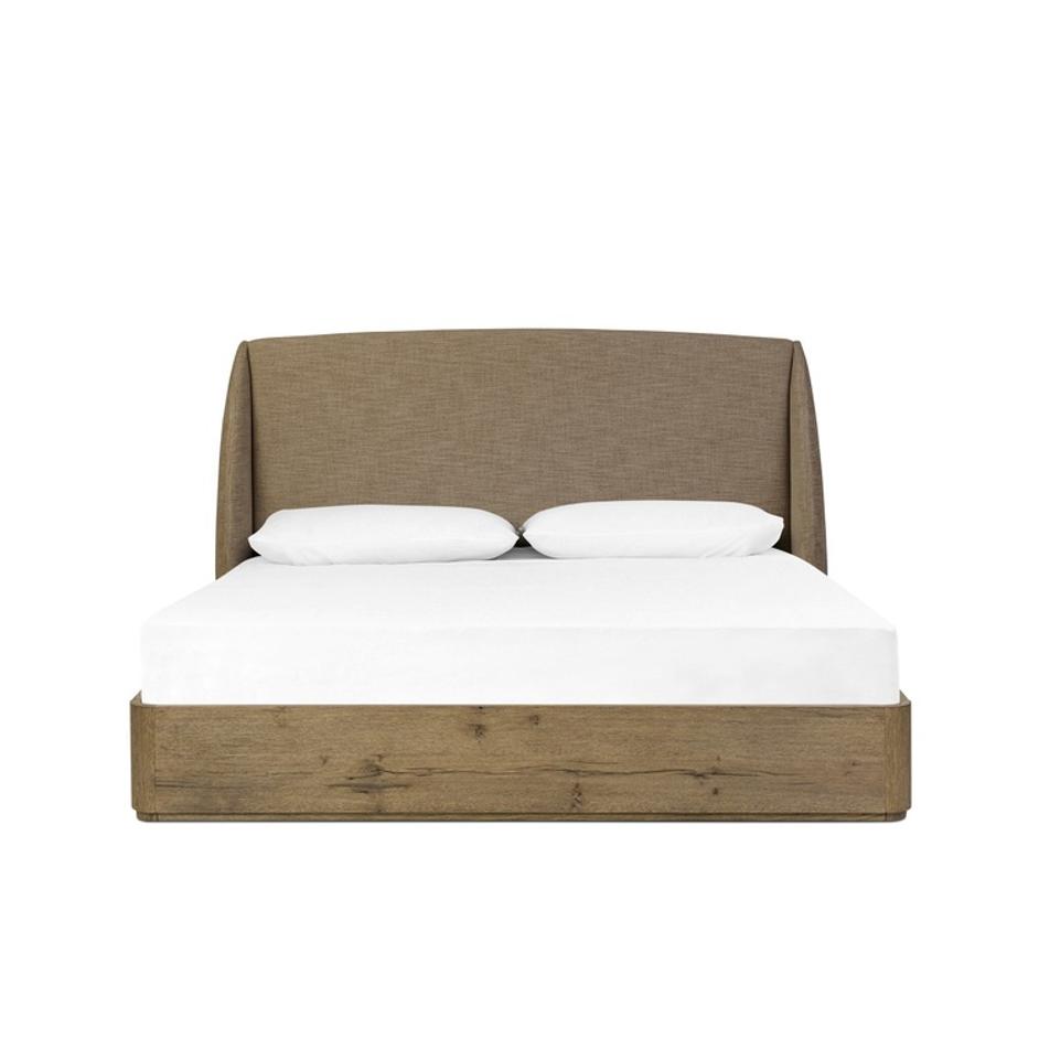 Maeve Queen Bed - Laken Taupe by Four Hands