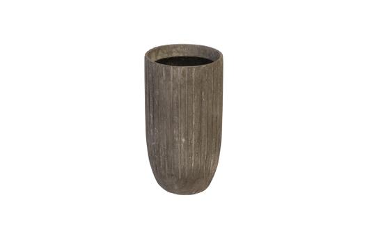 Lourdes Planter, Grey, Small by PHILLIPS COLLECTION