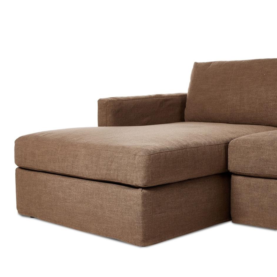 Hampton 2-Piece Slipcover Sectional by Four Hands