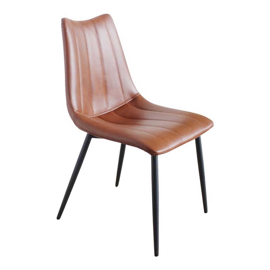 ALIBI DINING CHAIR BROWN by Moes Home