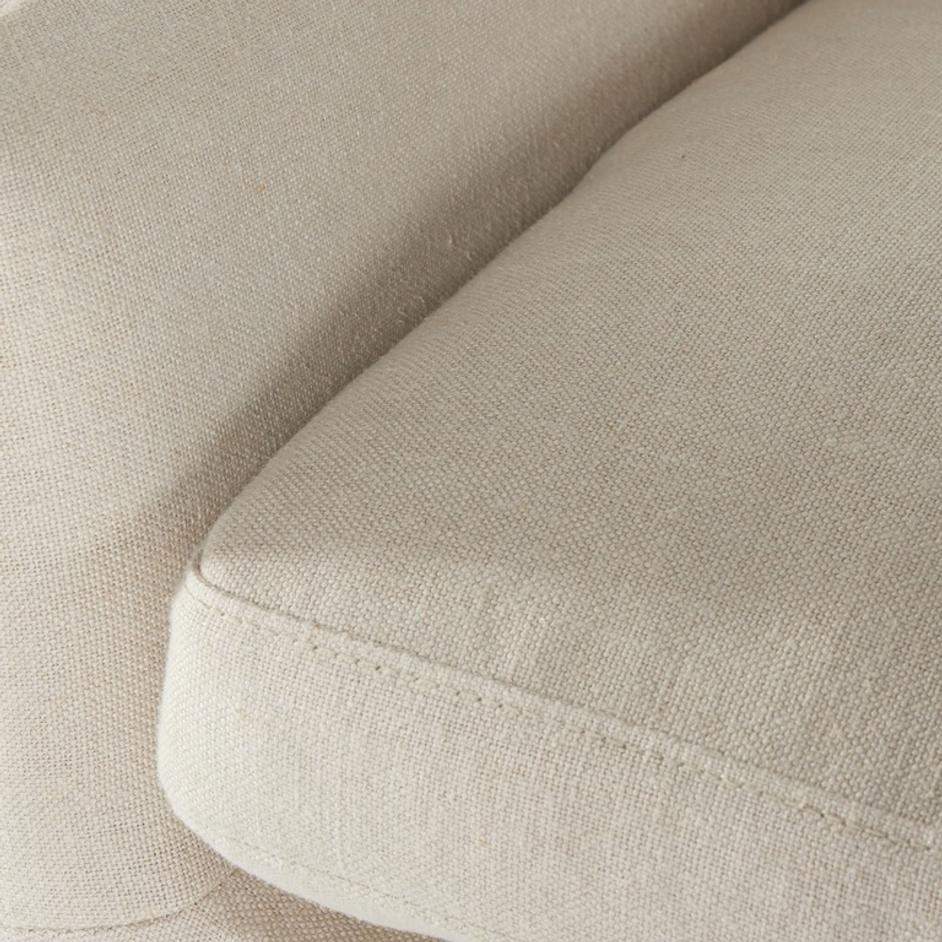 Monette Slipcover Dining Chair In Natural by FOUR HANDS