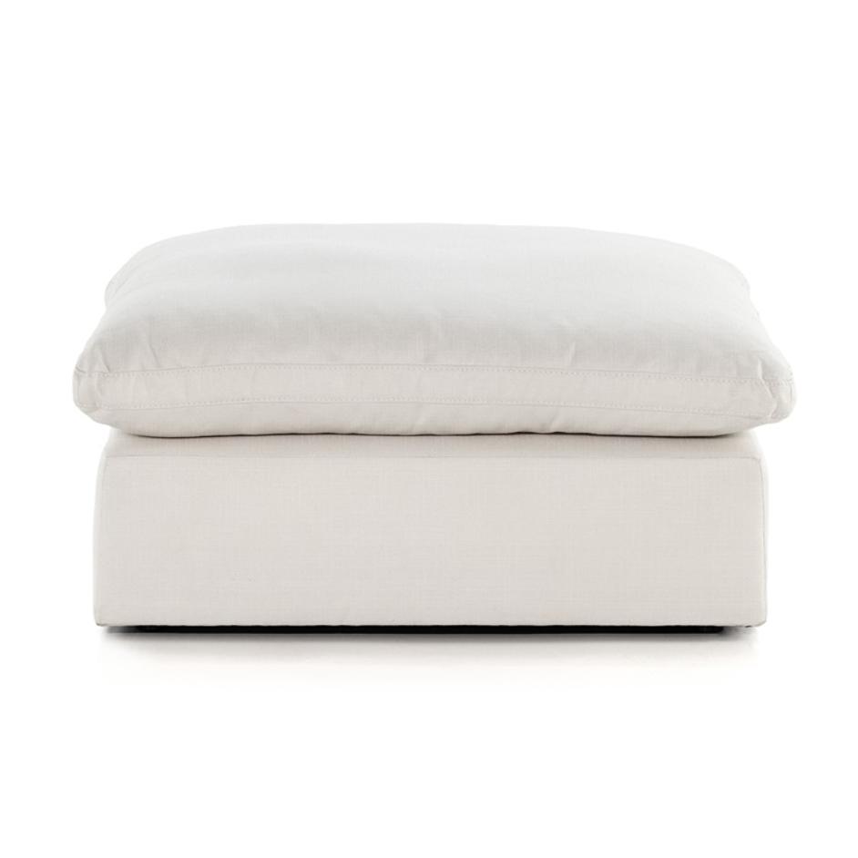 Stevie Ottoman In Anders Ivory by FOUR HANDS