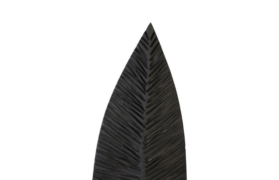 Carved Leaf on Stand, Burnt, MD by PHILLIPS COLLECTION