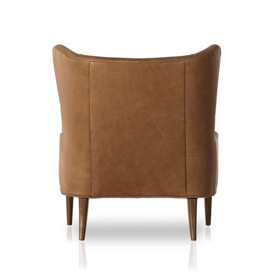 Marlow Wing Chair - Palermo Cognac by Four Hands