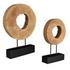 Ashlea Wooden Sculptures S/2 by Uttermost