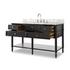 Toulouse Single Wide Vanity - Satin Black Veneer by Four Hands