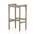 Kyla Outdoor Stool In Brown/Sand In Bar by FOUR HANDS