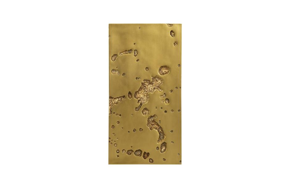 Splotch Wall Art, Rectangle, Gold Leaf by PHILLIPS COLLECTION