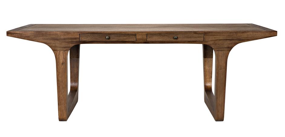 Regal Table/Desk, Dark Walnut by Noir Furniture