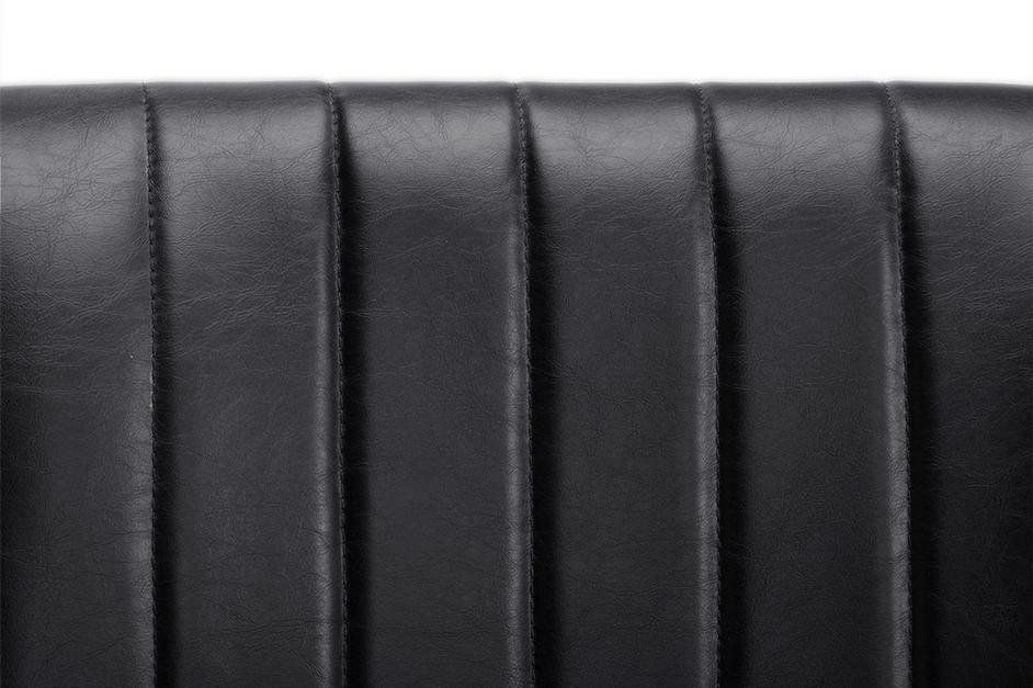 HALDEN DINING CHAIR - RUSTIC BRONZE - VINTAGE BLAC by Sunpan