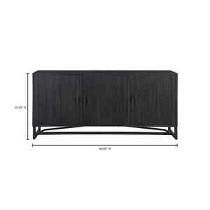 SIERRA SIDEBOARD BLACK by Moes Home