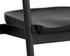 JEREMY DINING ARMCHAIR - BLACK by Sunpan