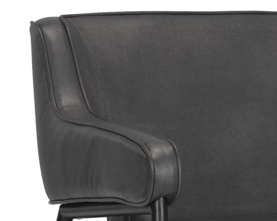 DEROME LOUNGE CHAIR - BRAVO PORTABELLA by Sunpan