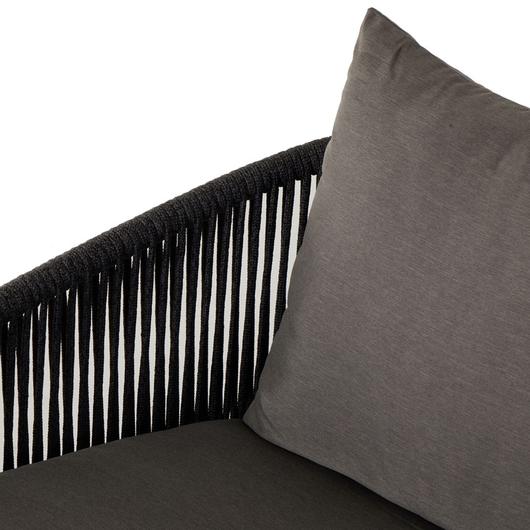 Porto Outdoor Swivel Chair - Venao Charcoal by Four Hands