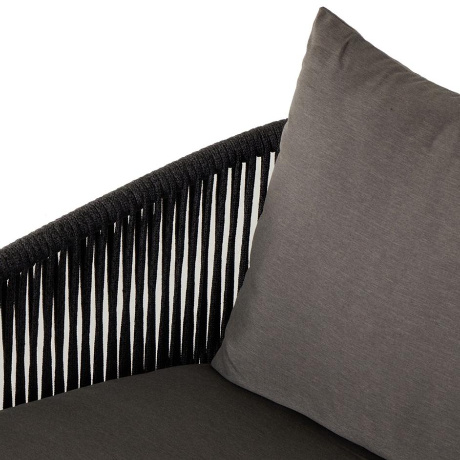 Porto Outdoor Swivel Chair - Venao Charcoal by Four Hands