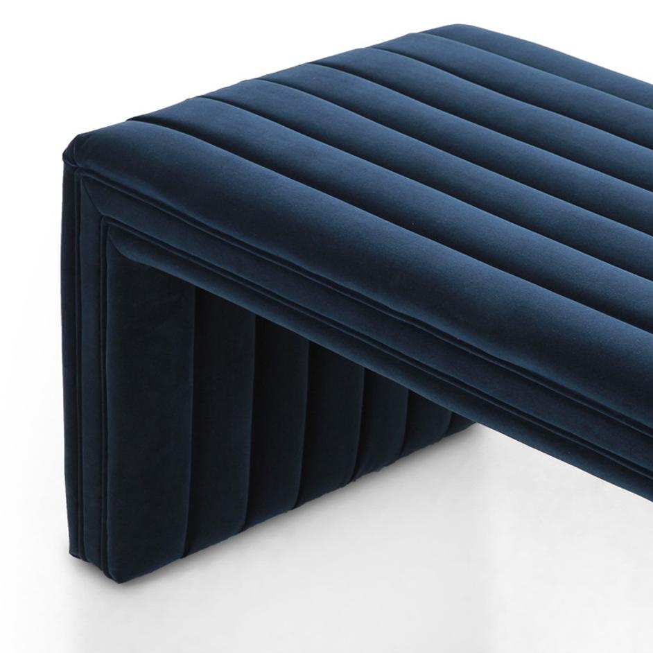 Augustine Bench - Sapphire Navy by Four Hands