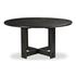 Glenn Round Dining Table Dark Brown by Moes Home