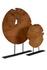 Teak Sculpture Set by Furniture Classics