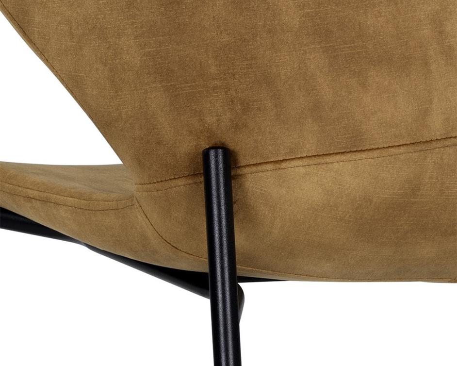 ERIC DINING CHAIR - NONO TAPENADE GOLD by Sunpan