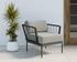 CATANIA ARMCHAIR - DARK GREY - COPACABANA GREY by Sunpan