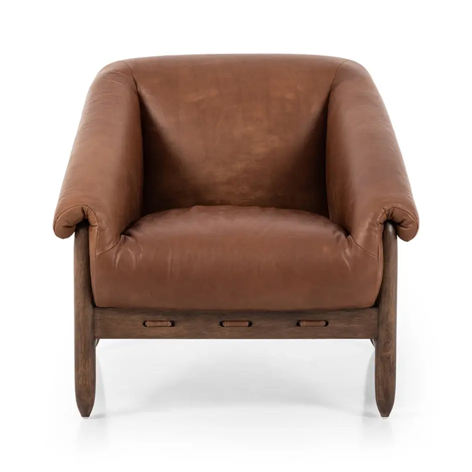 Reggie Chair In Heirloom Sienna by FOUR HANDS