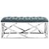 Santoli Bench In Sea Blue by Modway Furniture