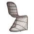 Groovy Rattan Chair In Gray by New Pacific Direct