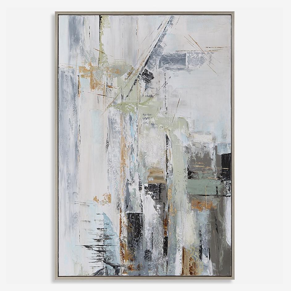 Natural Springs Hand Painted Canvas Art by Uttermost