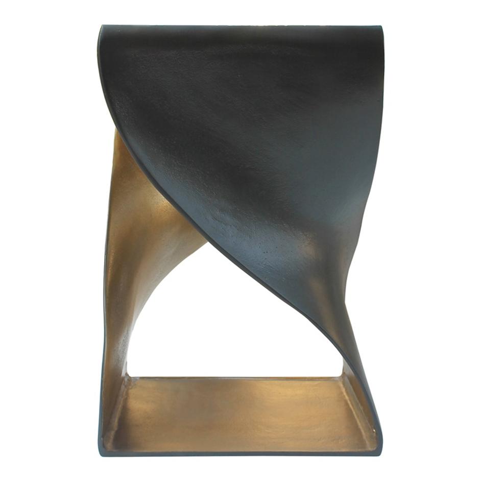 TWIST ACCENT TABLE BLACK by Moes Home