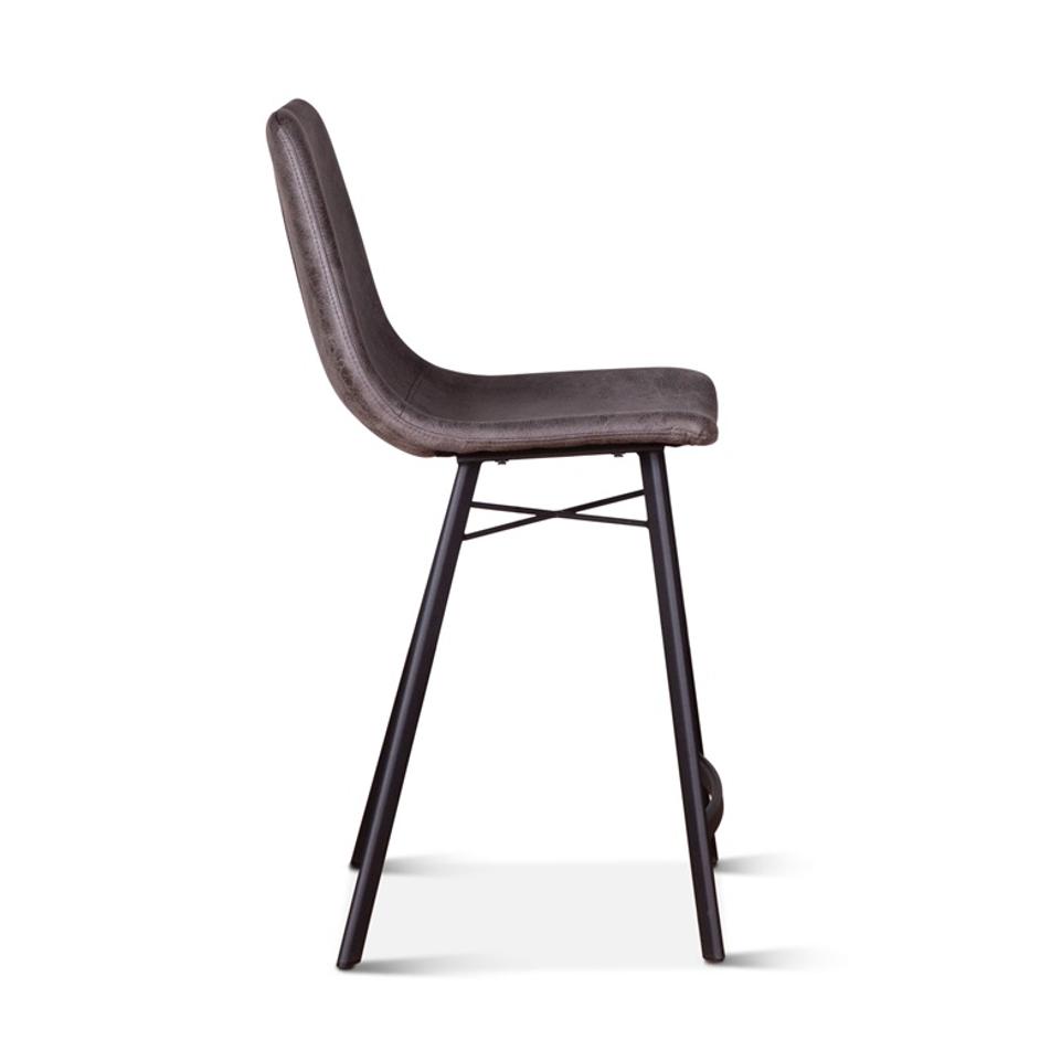 Sam Counter Chair, Charcoal by Home Trends & Design