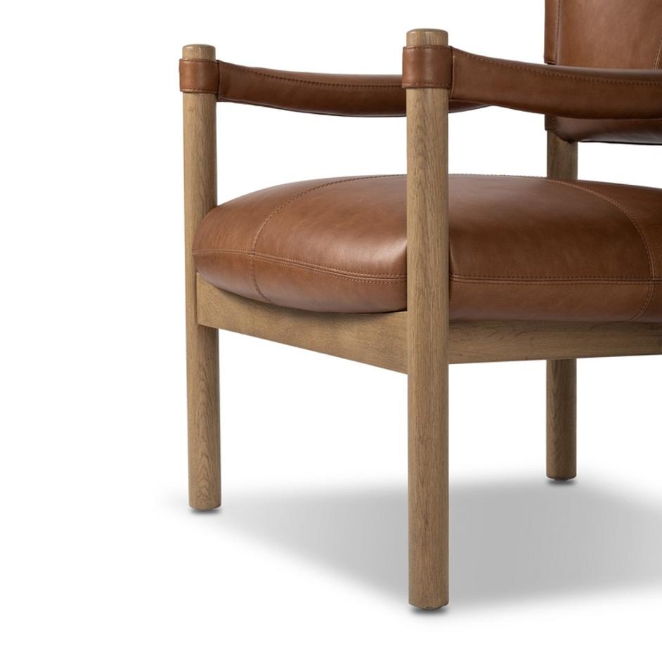 Adaline Chair In Sonoma Chestnut And Natural Oak by Four Hands
