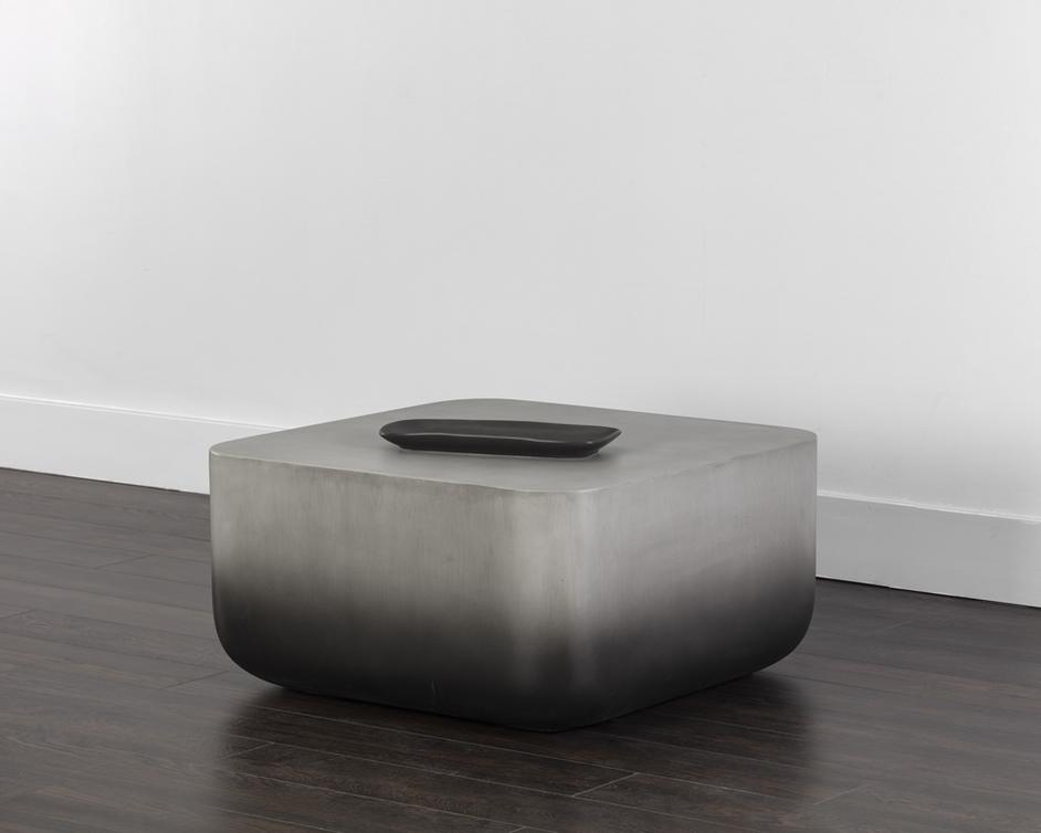 Strut Coffee Table - Black Ombre by Sunpan