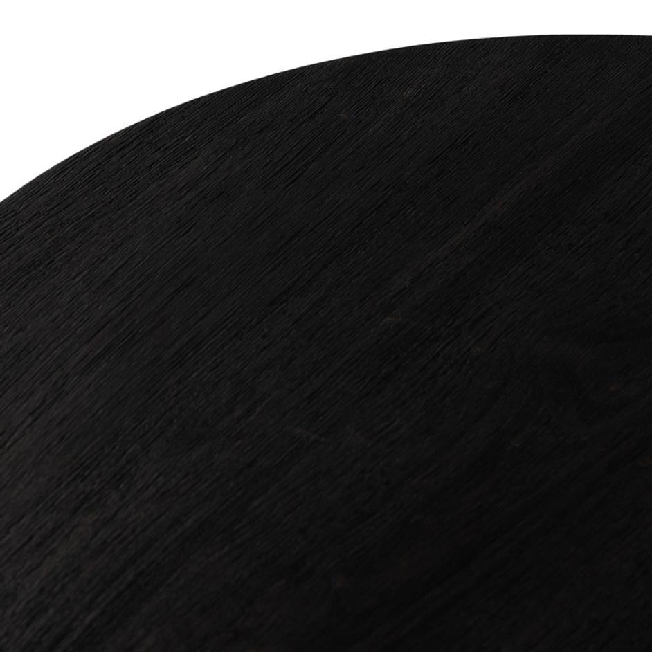 Mesa End Table - Ebony Parawood by Four Hands