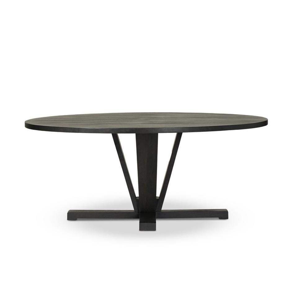 Cobain Dining Table - Flint Black by Four Hands