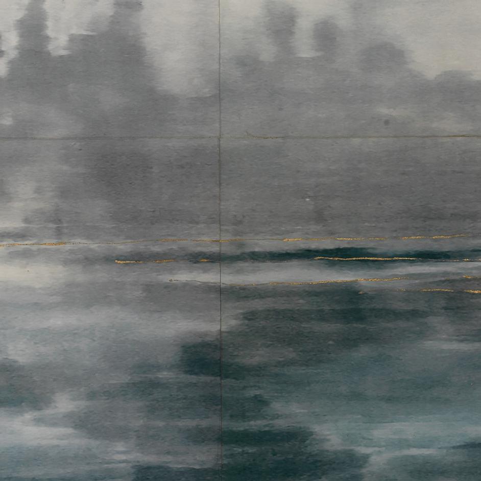 Cloudscape Wall Art, Blue by Jamie Young