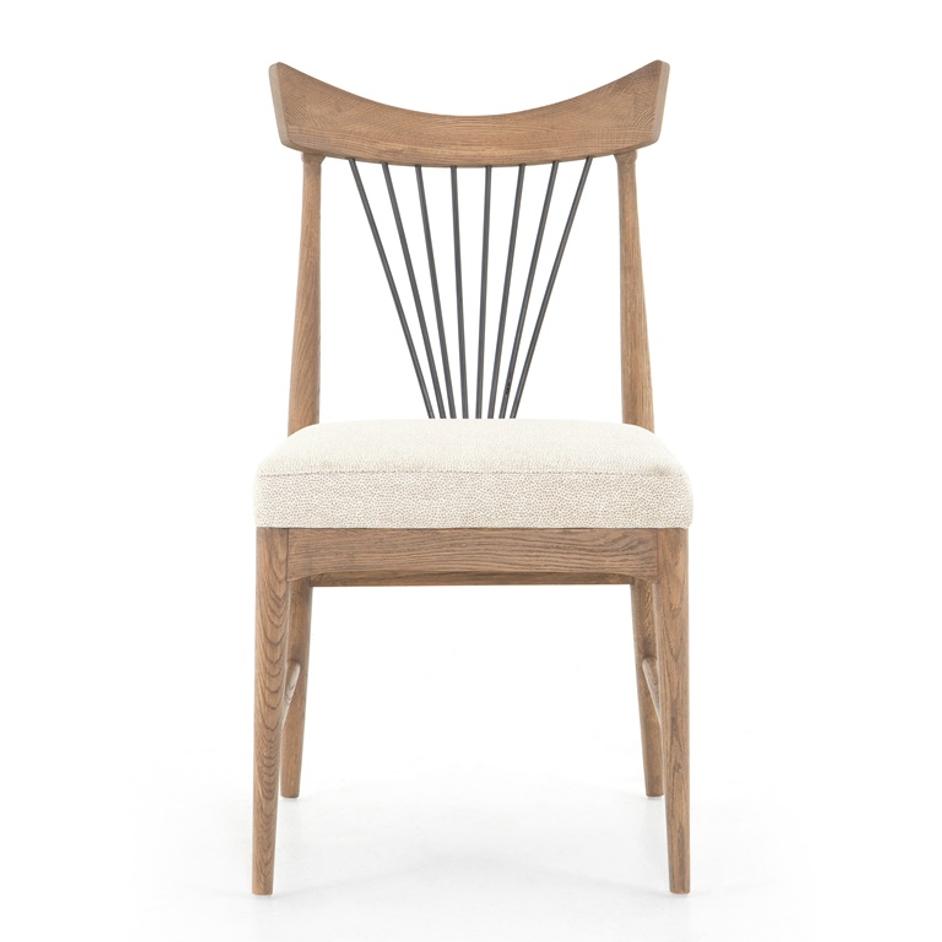 Solene Dining Chair In Darren Ecru by FOUR HANDS