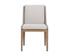 SORRENTO DINING CHAIR - DRIFT BROWN - PALAZZO CREAM by Sunpan