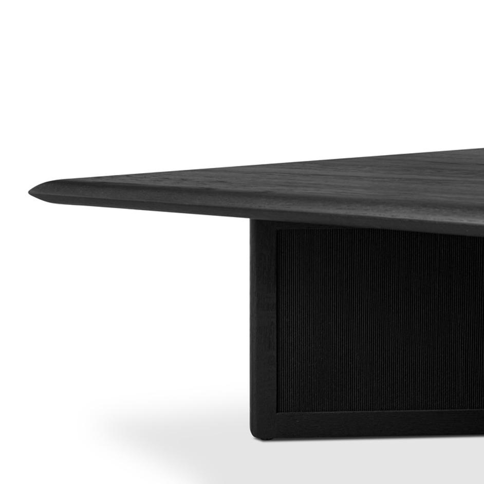 Rosenell Square Coffee Table - Black Oak Veneer by Four Hands