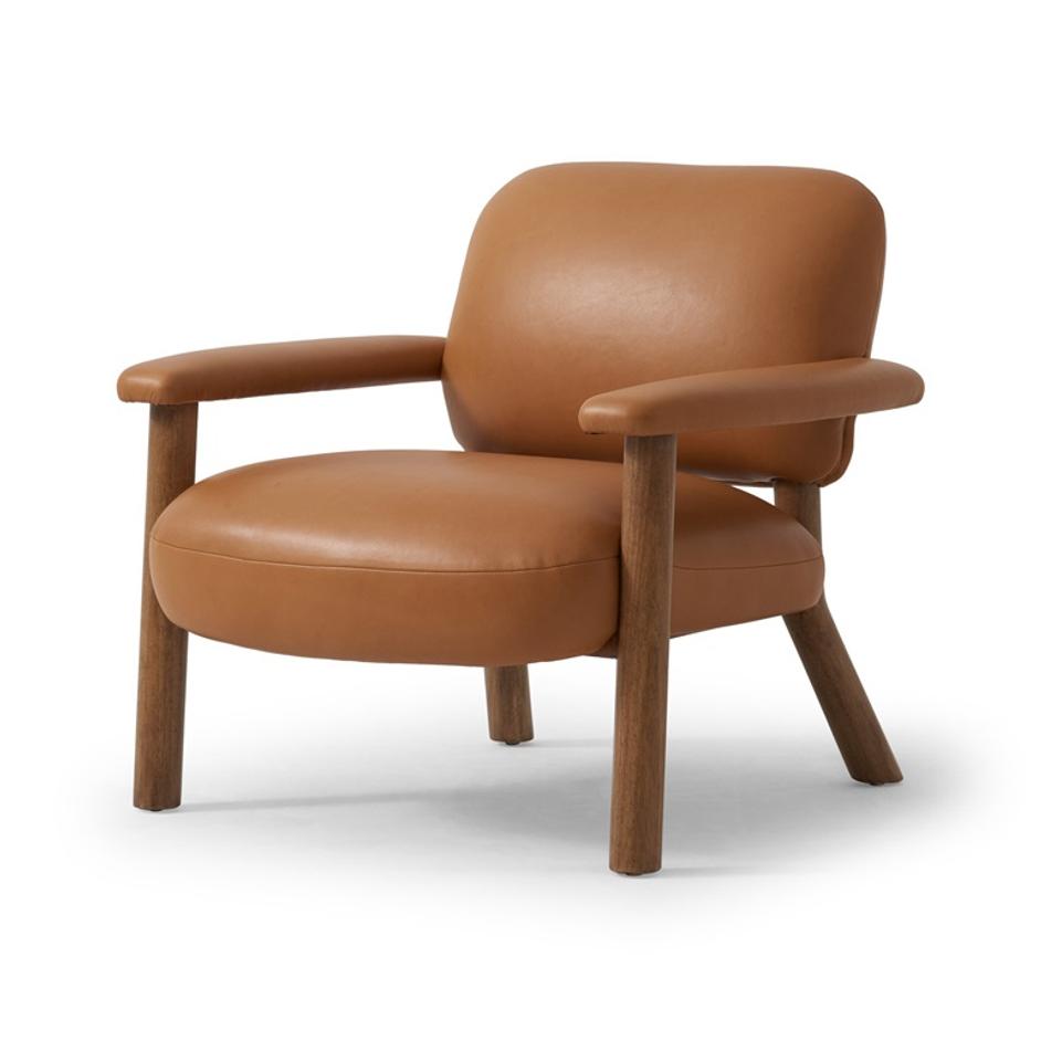 Eisley Chair In Trevino Camel by Four Hands