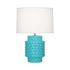 Egg Blue Dolly Accent Lamp by Robert Abbey