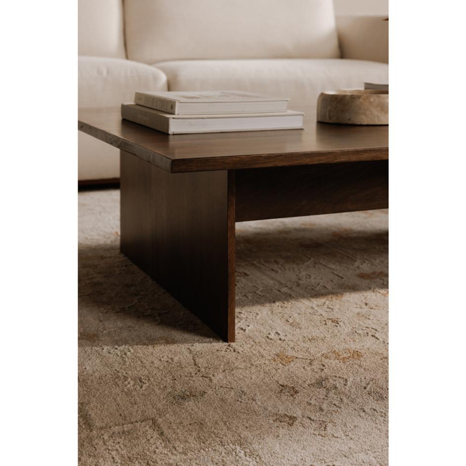 Everett Coffee Table Dark Brown by Moes Home